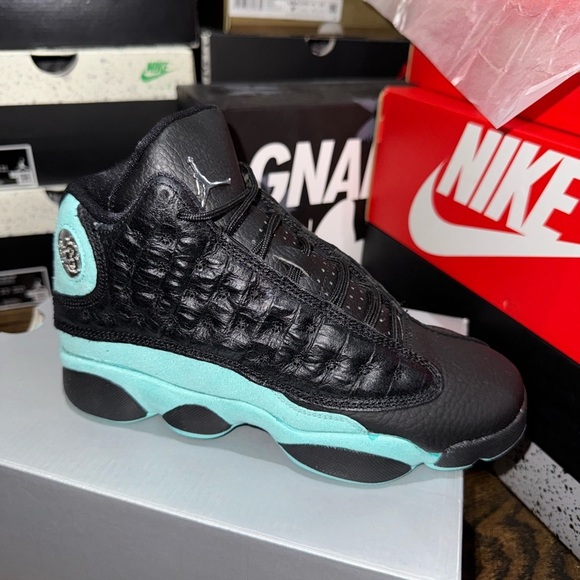 Jordan Other - Nike Air Jordan 13 Black Island Green​​